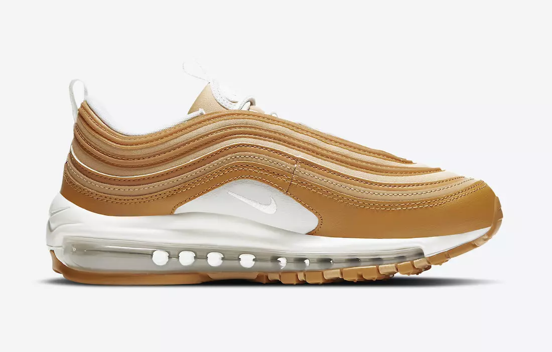 Nike Air Max 97 Cruithneacht Guma CT1904-700 Dáta Eisiúna Praghas