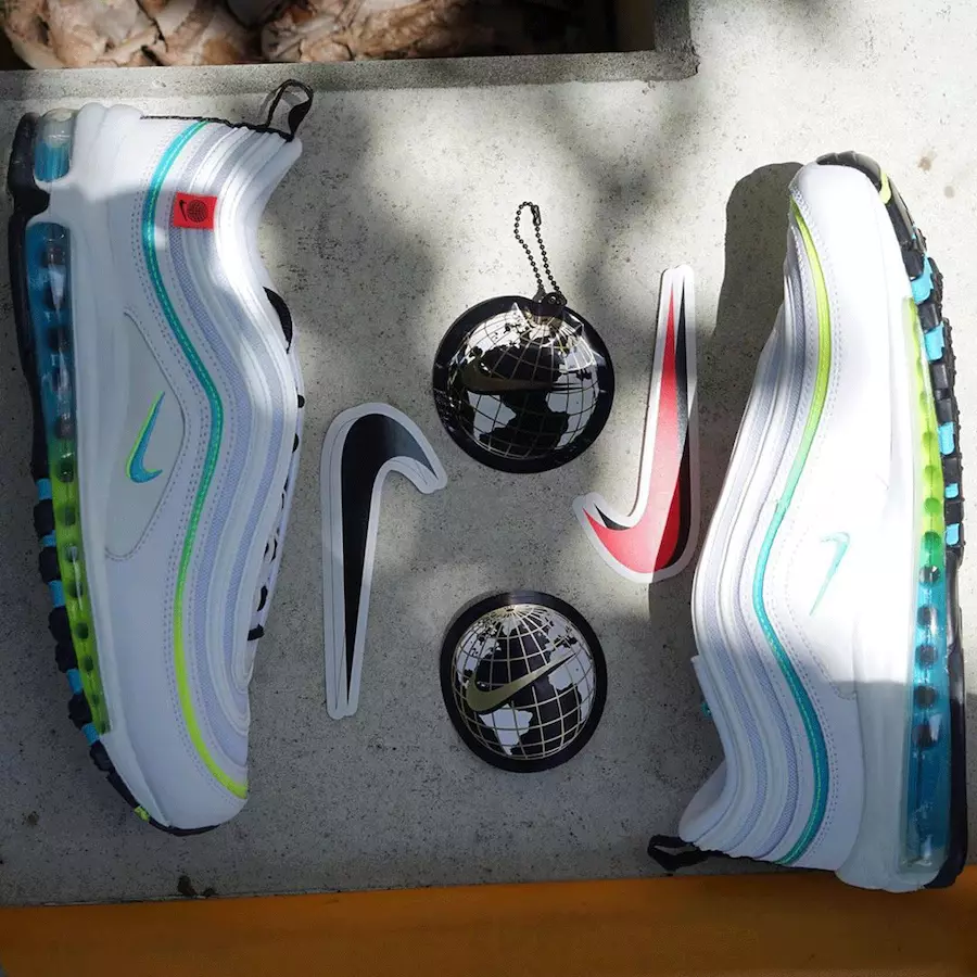 Nike Air Max 97 ווערלדווייד CZ5607-100 מעלדונג טאָג