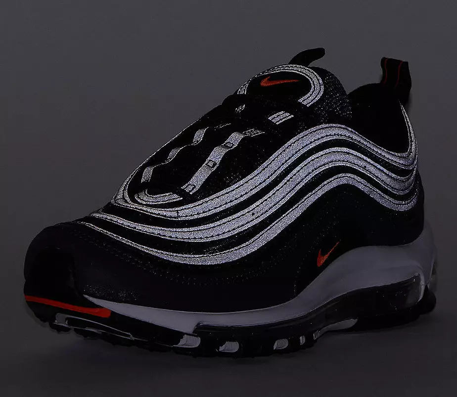 Nike Air Max 97 Antracyt Total Pomarańczowy