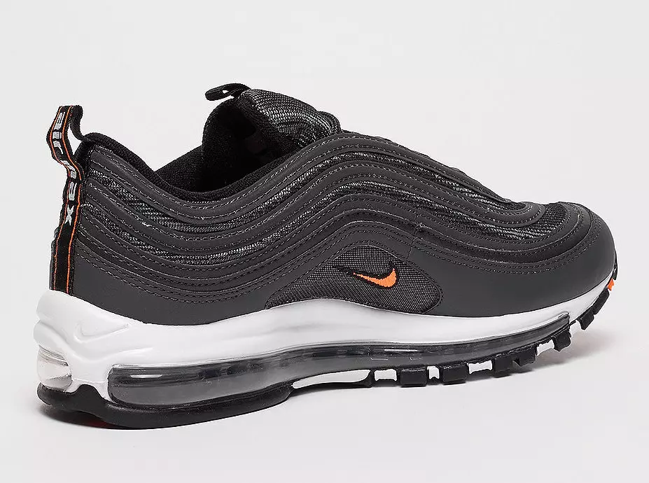 Nike Air Max 97 Antracyt Total Pomarańczowy