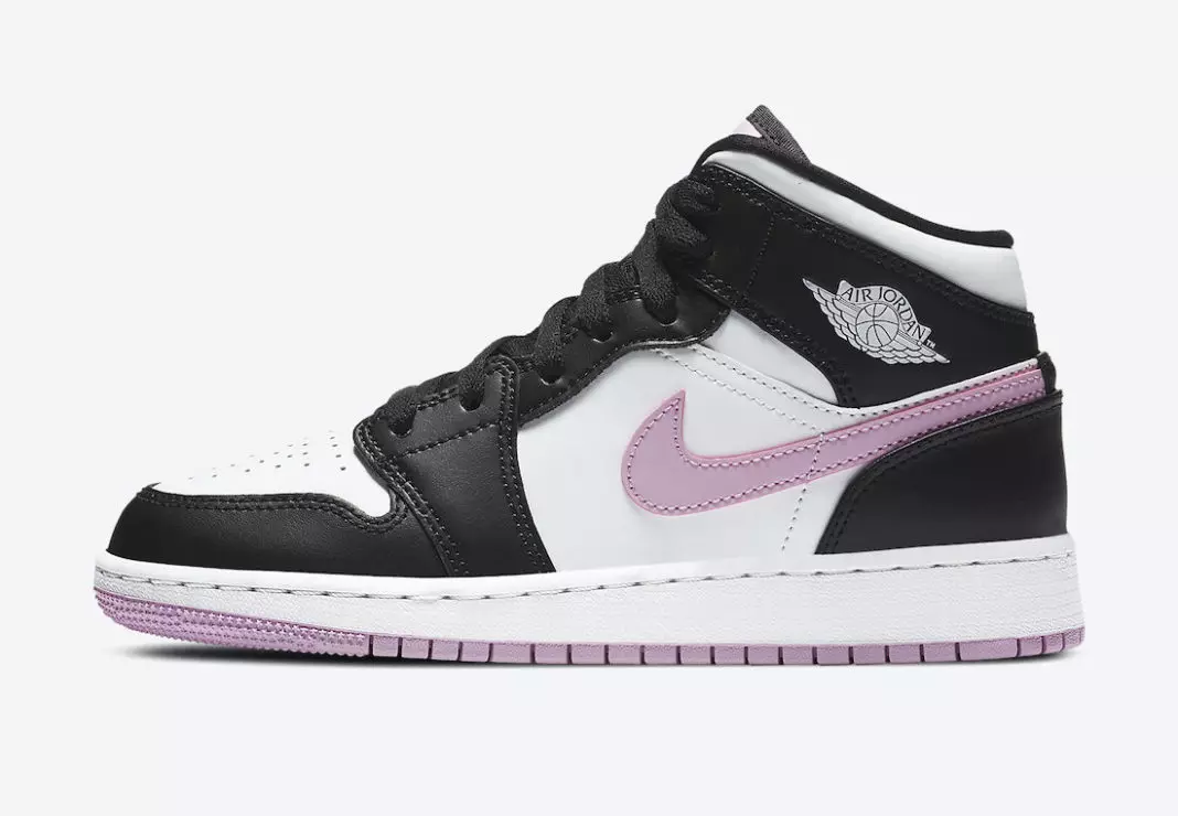 Air Jordan 1 Mid GS Light Arctic Pink 555112-103 ဖြန့်ချိသည့်ရက်စွဲ