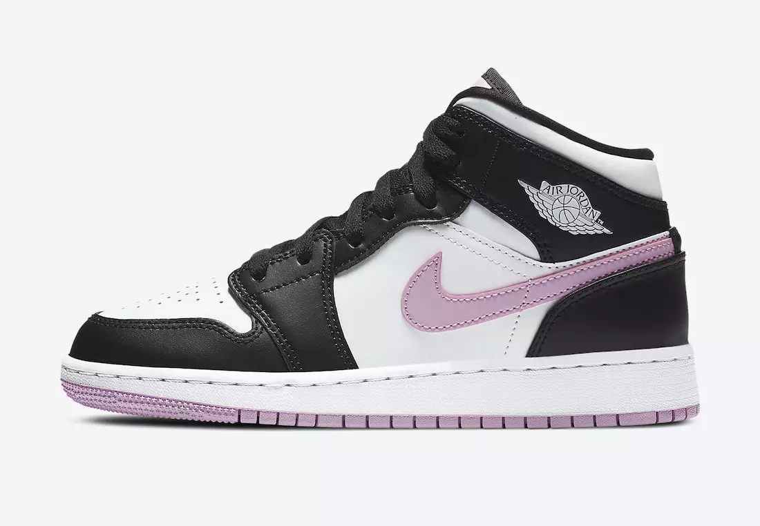 Air Jordan 1 Mid GS Light Arctic Pink 555112-103 תאריך יציאה