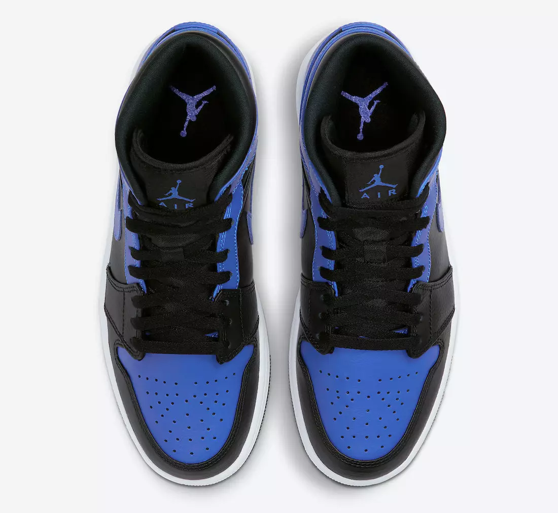 Air Jordan 1 Mid Hyper Royal 554724-077 تاريخ الإصدار