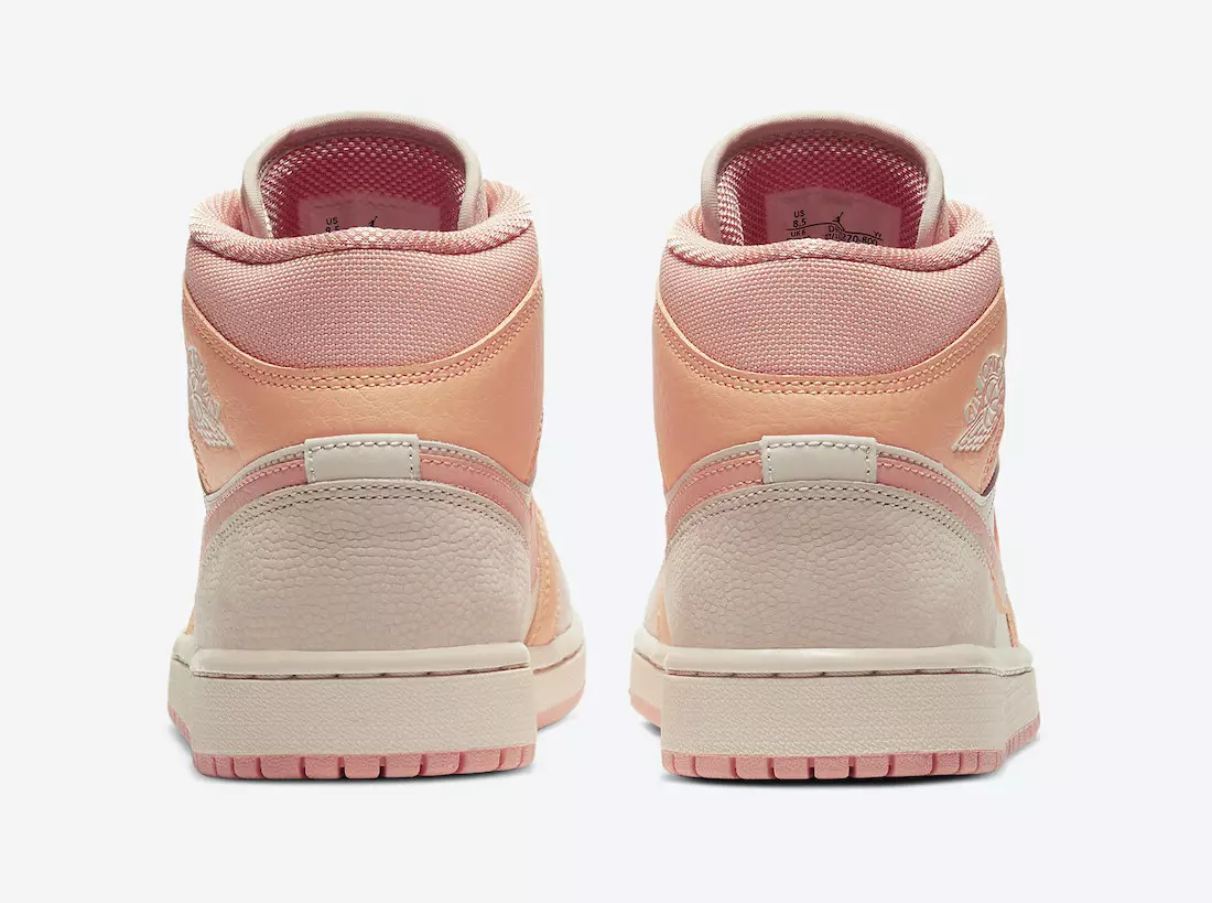 Air Jordan 1 Orta Atomik Turuncu Terra Blush DH4270-800 Çıkış Tarihi