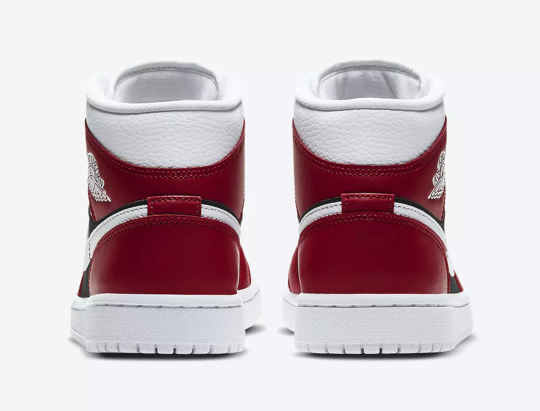 Air Jordan 1 Mid WMNS Siłownia Czerwony Biały Czarny BQ6472-601 Data premiery