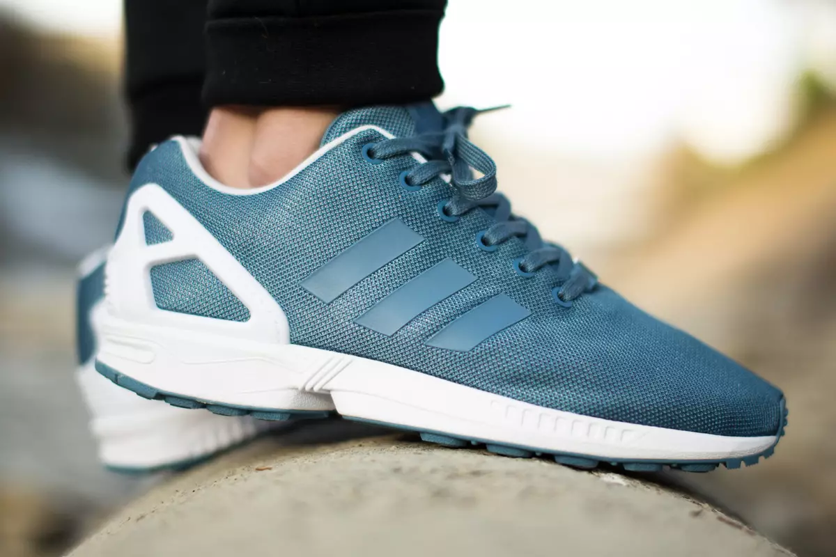 أديداس ZX Flux Stonewash Blue