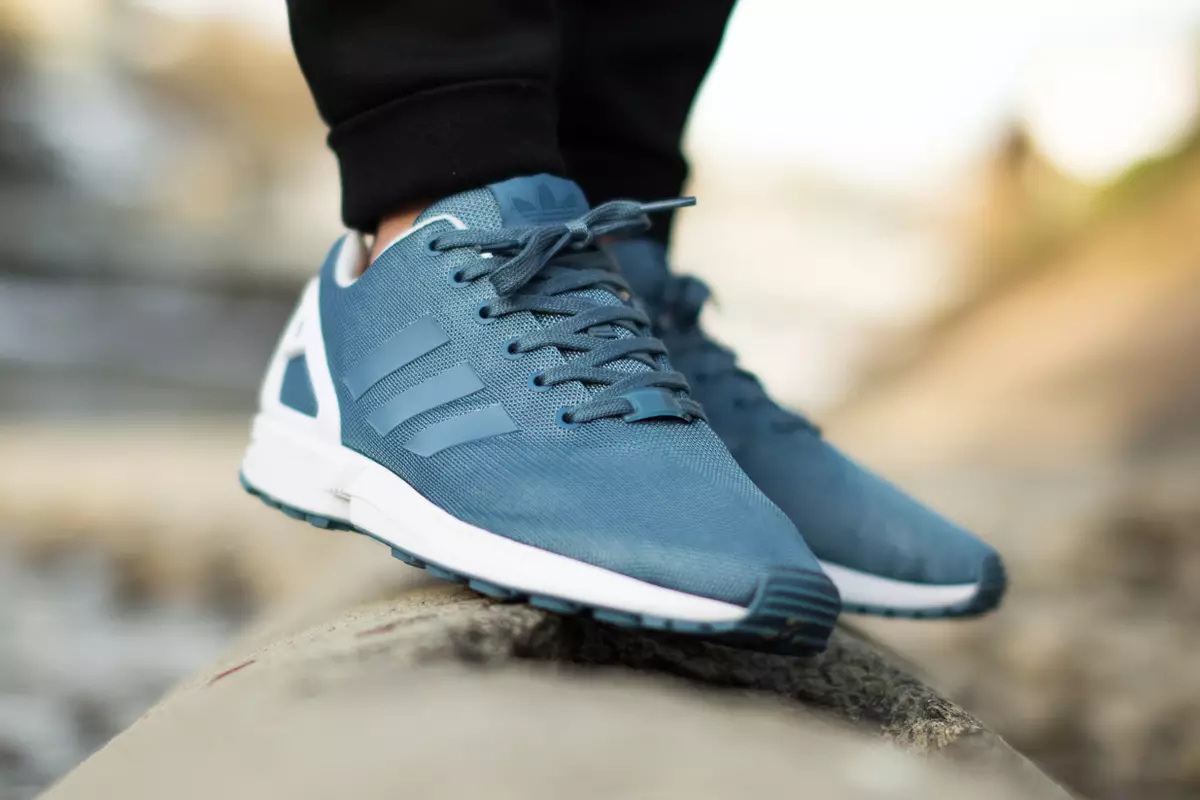 أديداس ZX Flux Stonewash Blue