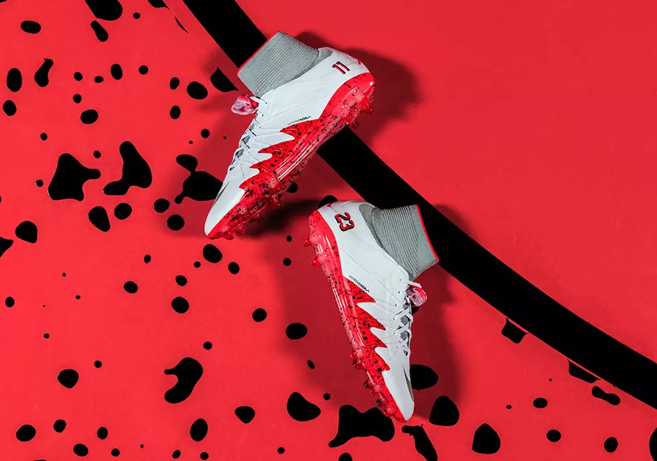 Coleção Jordan Neymar Fire Red