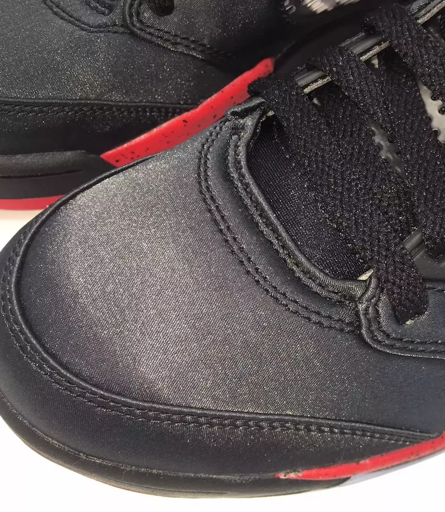 Air Jordan 5 Satin Bred Black University Red – data premiery