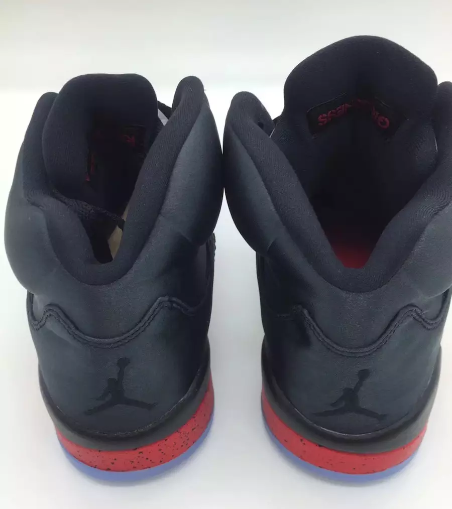 Air Jordan 5 Satin Bred Black University Red תאריך שחרור