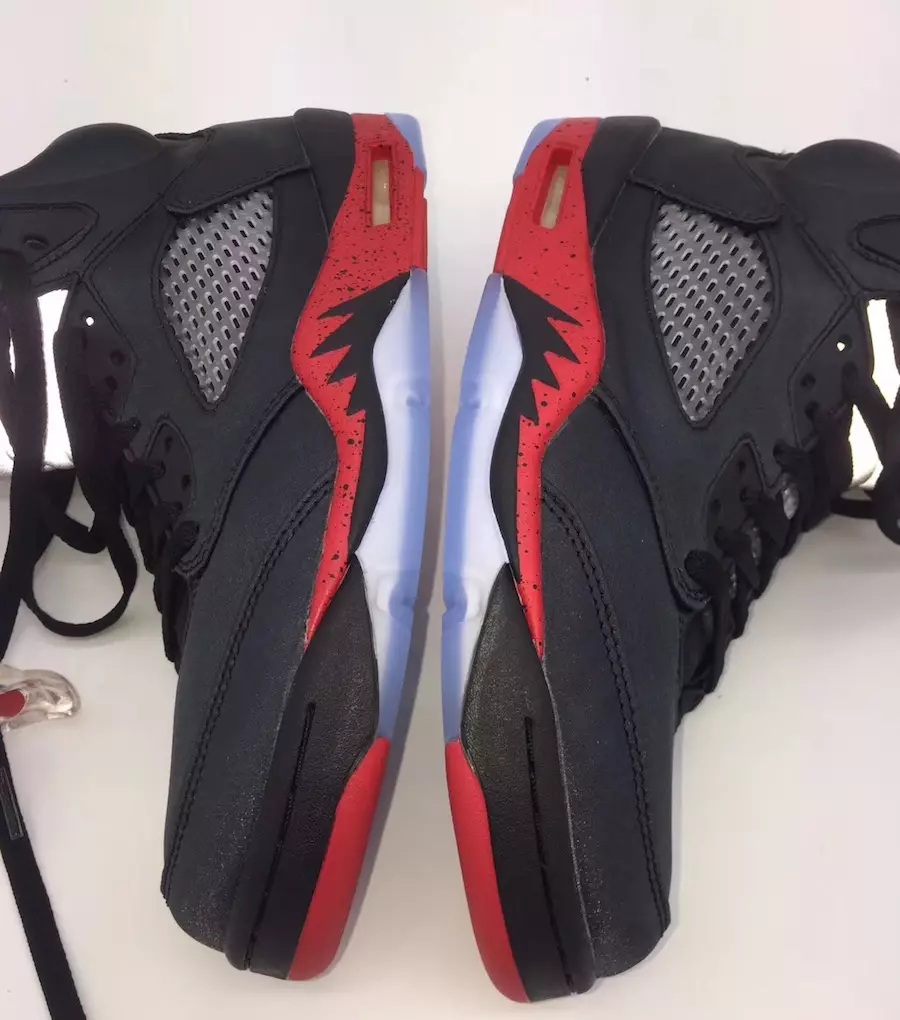 Air Jordan 5 Satin Bred Black University წითელი გამოშვების თარიღი