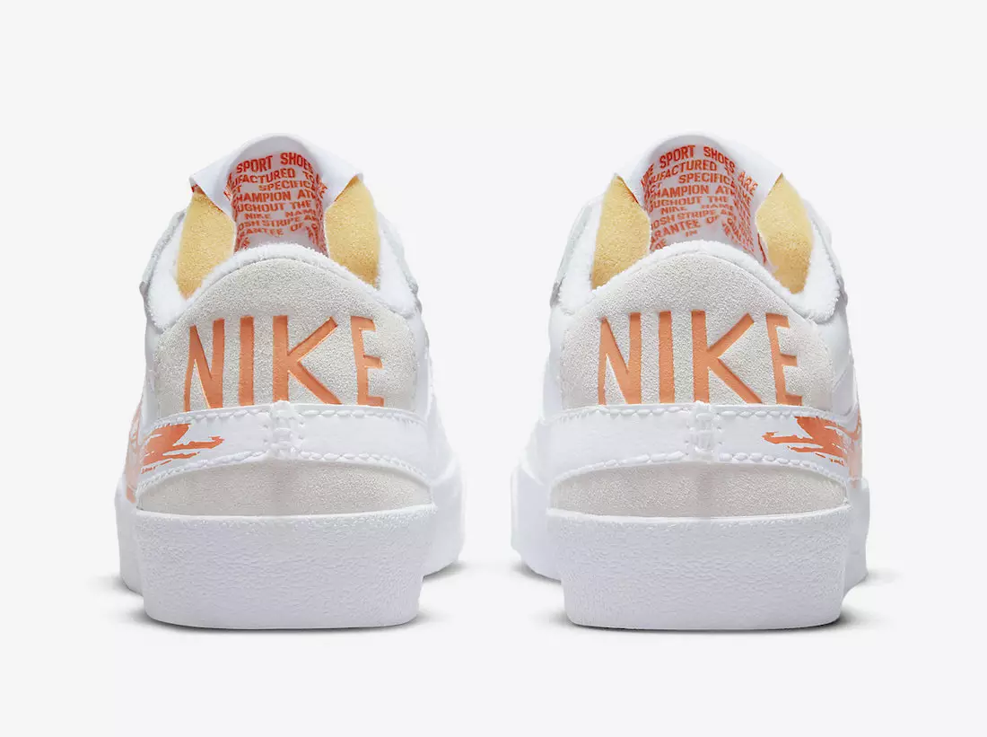 Nike Blazer Low Jumbo Scribble Swoosh DX2648-100 Дата выпуска