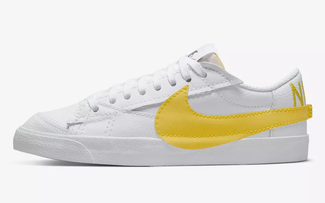 Nike Blazer Low Jumbo White Yellow DV3506-100 Թողարկման ամսաթիվ