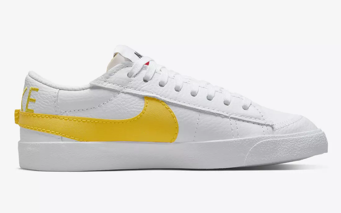 Nike Blazer Low Jumbo White Yellow DV3506-100 Release Datum