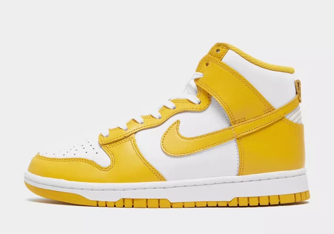 Дата выпуску Nike Dunk High Dark Sulphur DD1869-106