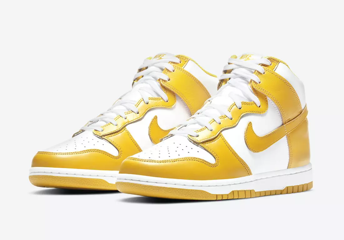 Offisielle bilder av Nike Dunk High "Dark Sulphur"