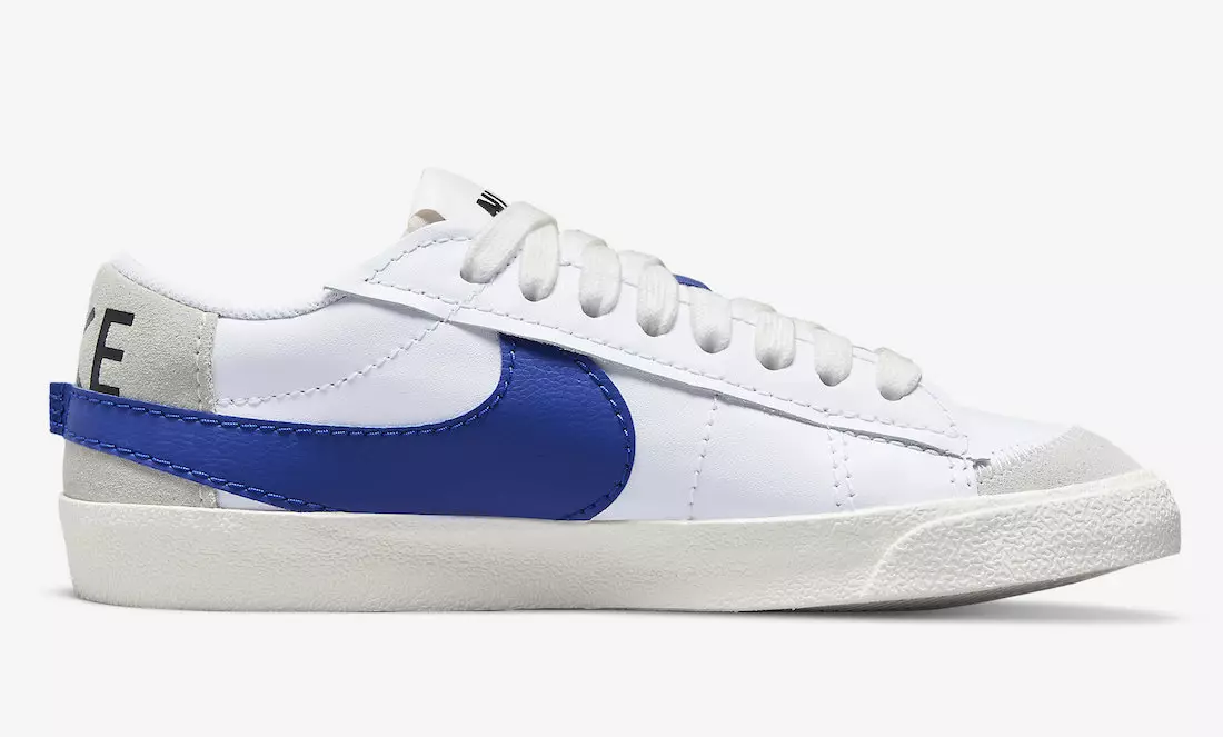 Nike Blazer Low Jumbo White Blue DQ8768-100 Санаи барориши