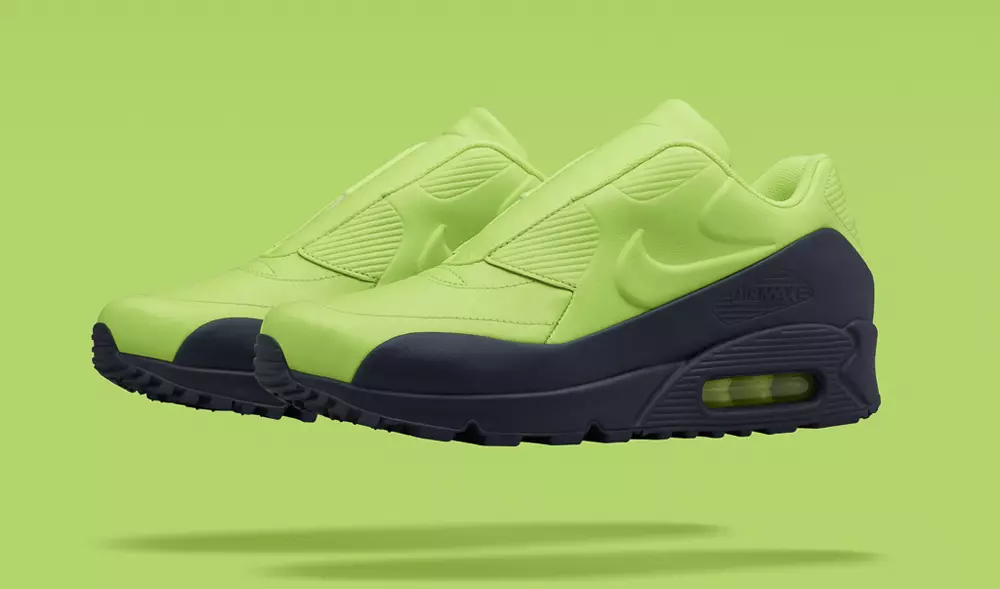 Сліпони Sacai x Nike Air Max 90