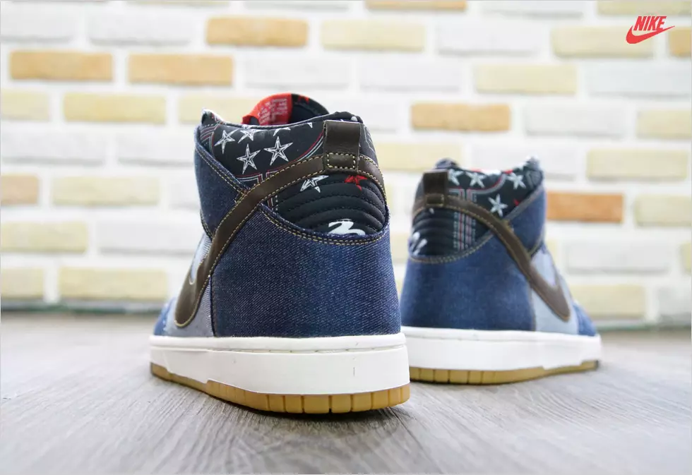 Nike Dunk မင်္ဂလာပါ CMFT Denim Track Brown