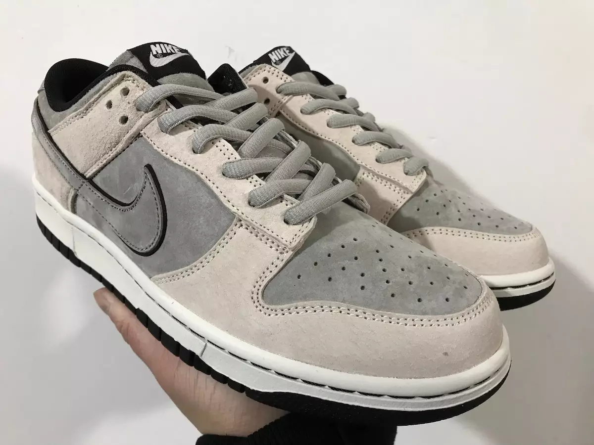 Санаи нашри Nike Dunk Low Suede Grey