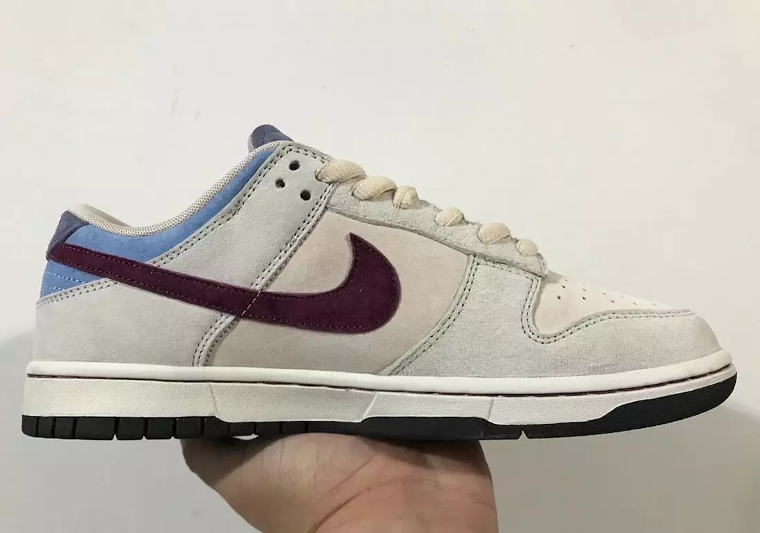 Nike Dunk Low Grå Blå Lilla 2022 Utgivelsesdato