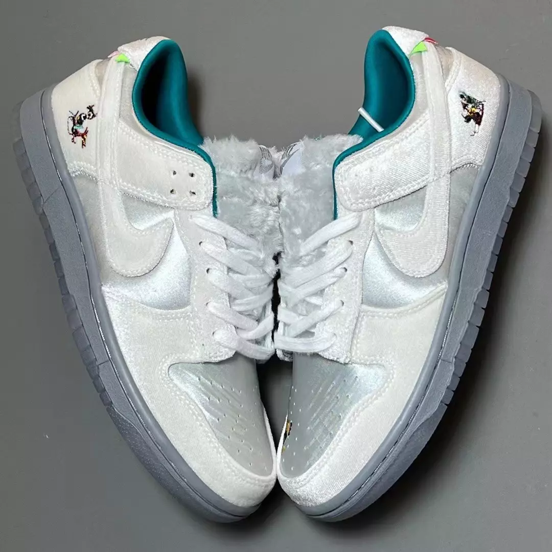 Nike Dunk Low Ice DO2326-001 מעלדונג טאָג פּרייסינג