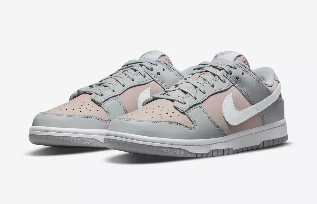 Nike Dunk Low parādās rozā un pelēkā krāsā