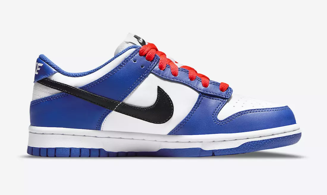 Bolalar Nike Dunk Low Mos kelmaydigan Swooshes bilan 54811_4