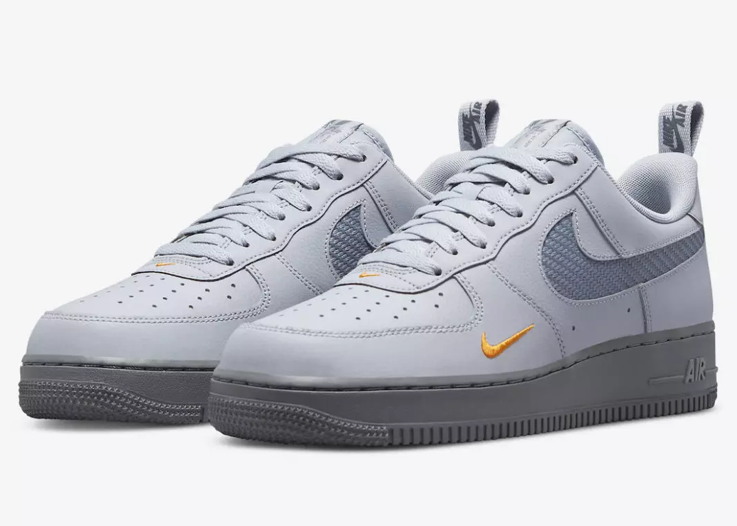 Nike Air Force 1 Low Grey Orange DR0155-001 Дата выпуска