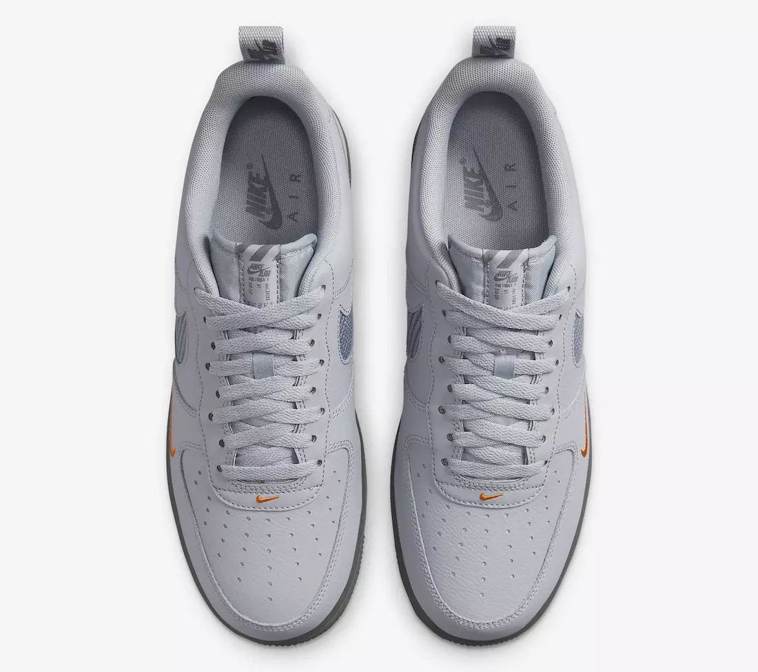 Nike Air Force 1 Low Grey Orange DR0155-001 Udgivelsesdato