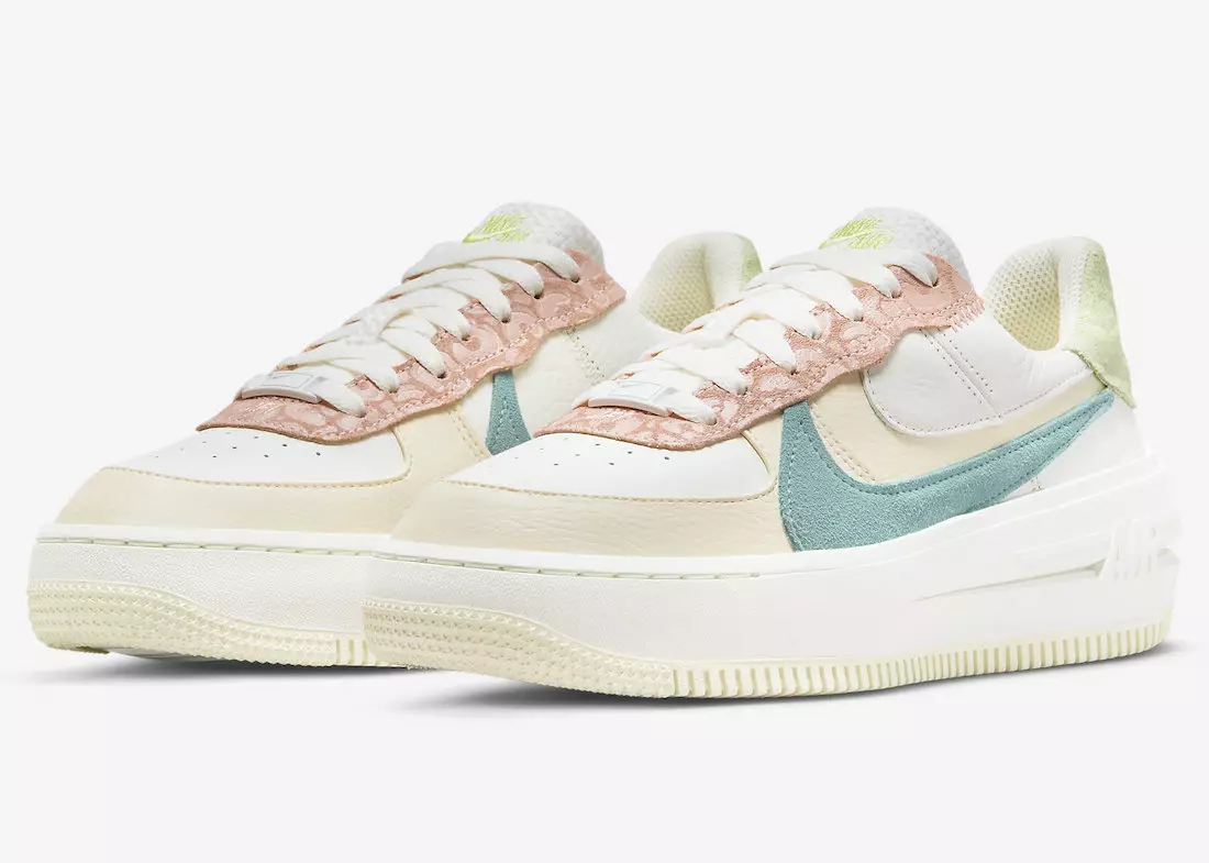 Nike Air Force 1 PLT.AF.ORM Pastel Leopard DX2671-100 Дата випуску