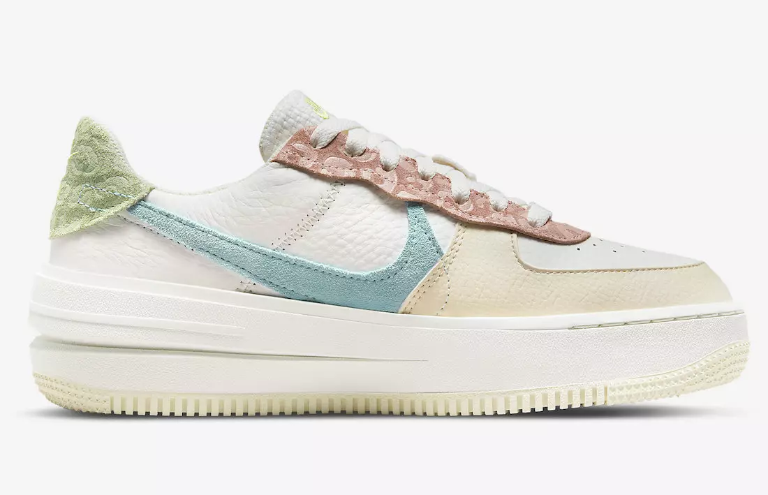 Nike Air Force 1 PLT.AF.ORM Pastel Leopard DX2671-100 Data tal-Ħruġ