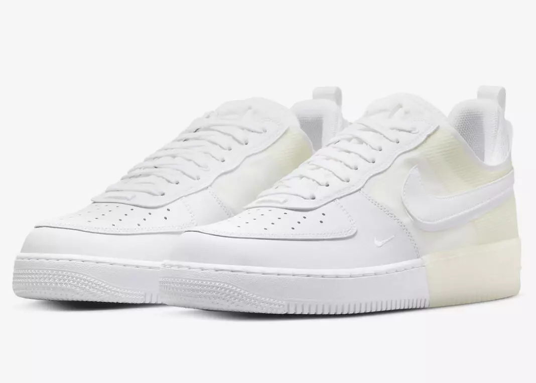 Nike Air Force 1 React White DM0573-100 väljalaskekuupäev