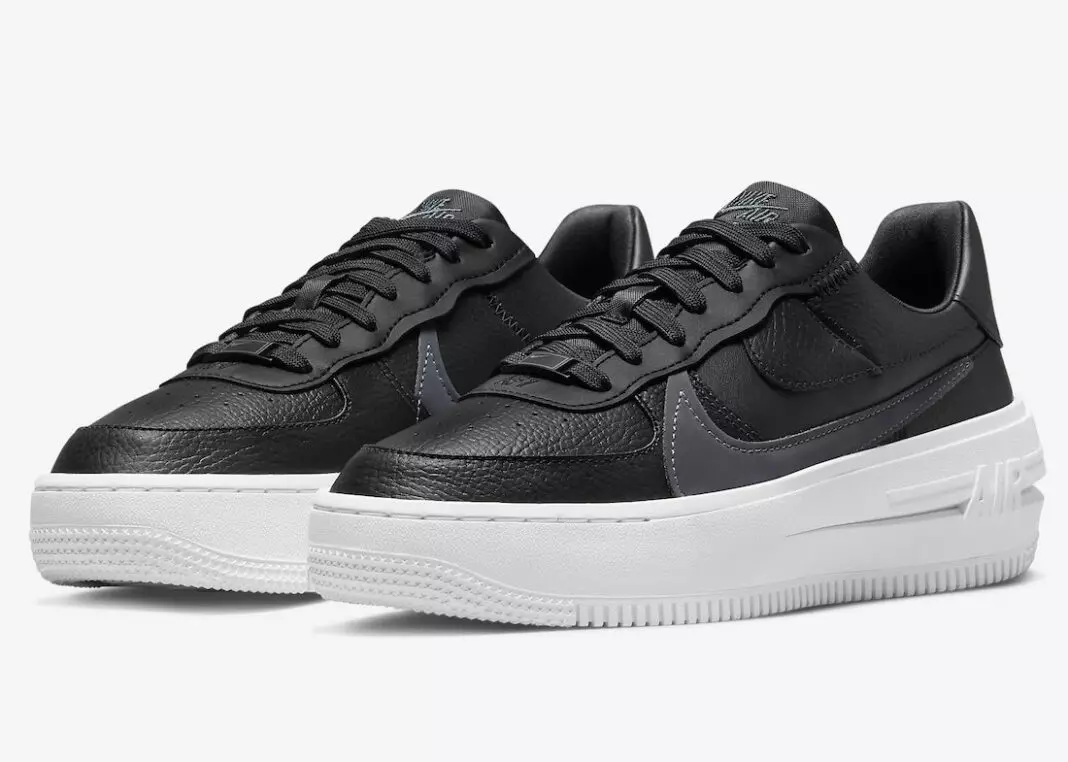 Nike Air Force 1 PLT.AF.ORM Black Grey White DJ9946-001 ဖြန့်ချိသည့်ရက်စွဲ