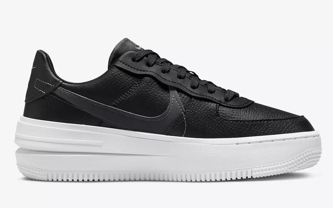 Nike Air Force 1 PLT.AF.ORM Musta Harmaa Valkoinen DJ9946-001 Julkaisupäivä