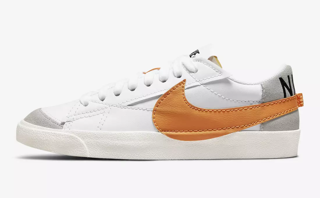 Nike Blazer Low Jumbo White Orange DN2158-100 Дата випуску