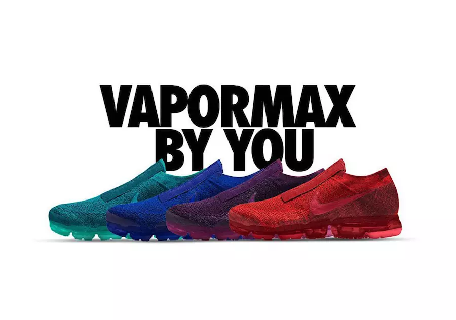 NIKEiD VaporMax fără șireturi