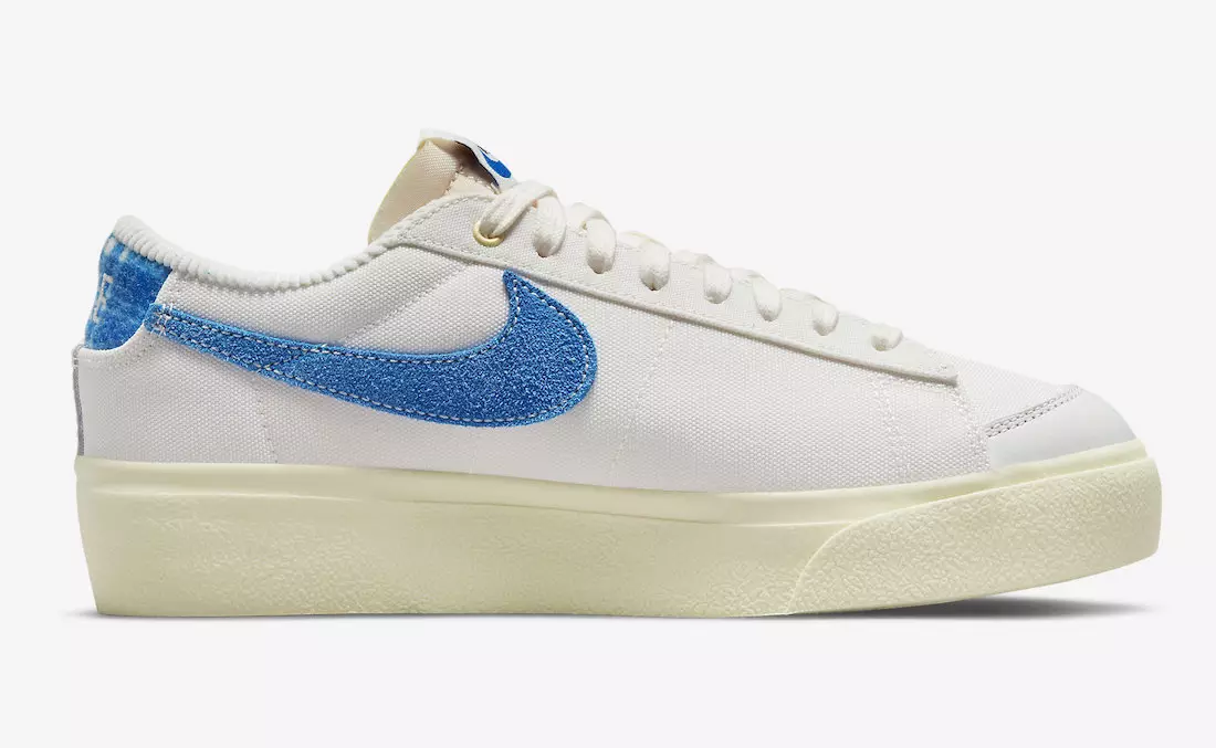 Nike Blazer Low Platform Sail Game Royal DO2371-133 Datum izlaska