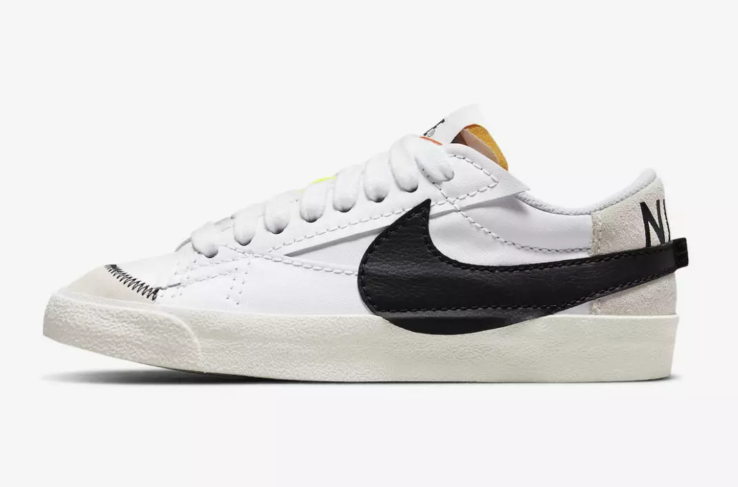 Ниско џамбо на Nike Blazer со црни шушкави 5487_1