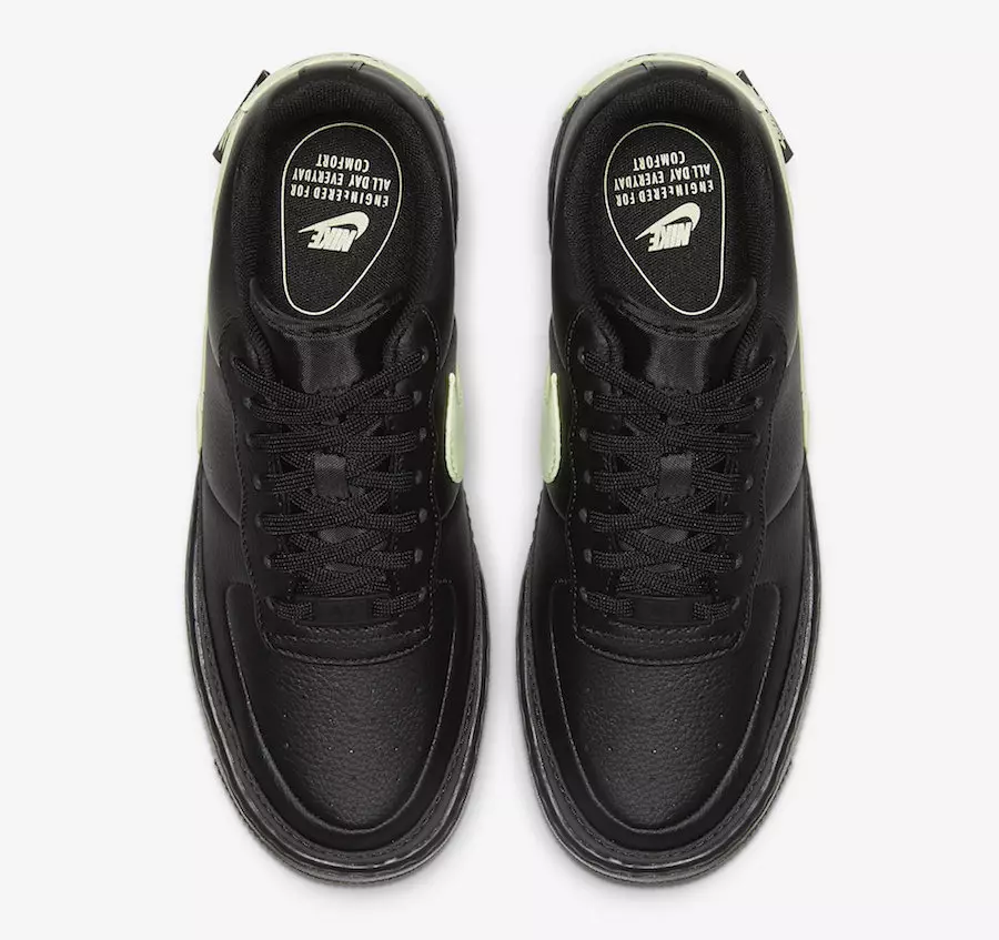 Nike Air Force 1 Jester XX Black Barely Volt CN0139-001 Tanggal Rilis