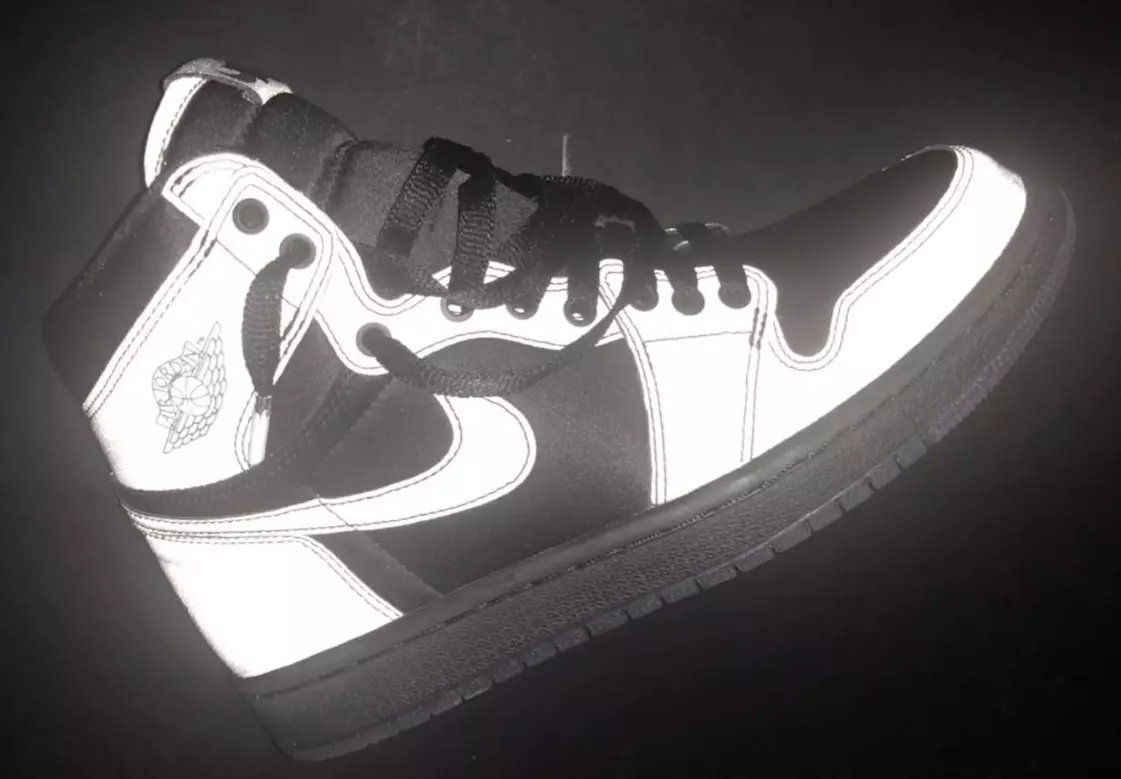 3M reflekterende detaljering på Rox Browns Air Jordan 1 Retro High OG