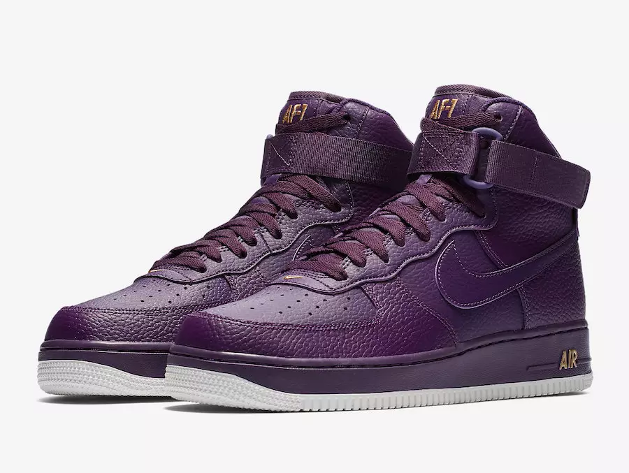 Nike Air Force 1 High Releasing i lilla tumlet læder