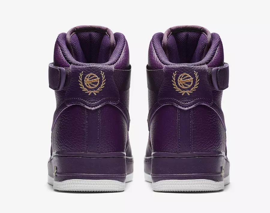 تاریخ انتشار Nike Air Force 1 High Purple 315121-500