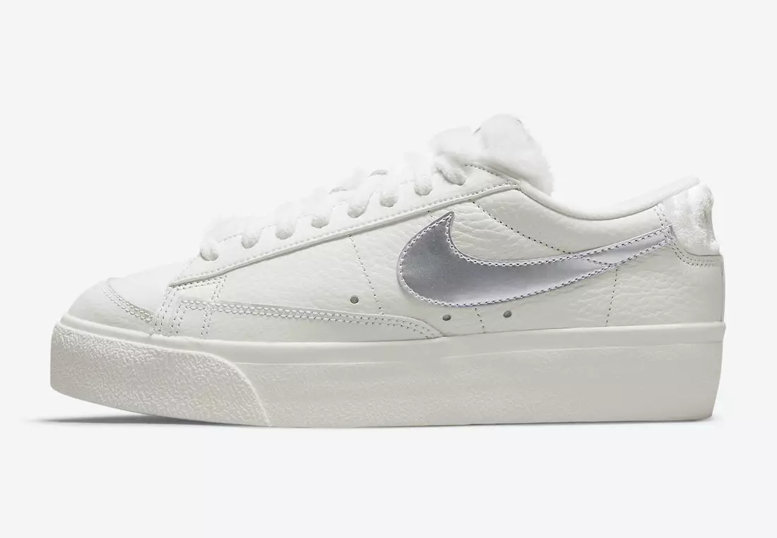 Nike Blazer Low Platform Sail Metallic Silver DO8993-100 Datum izdaje