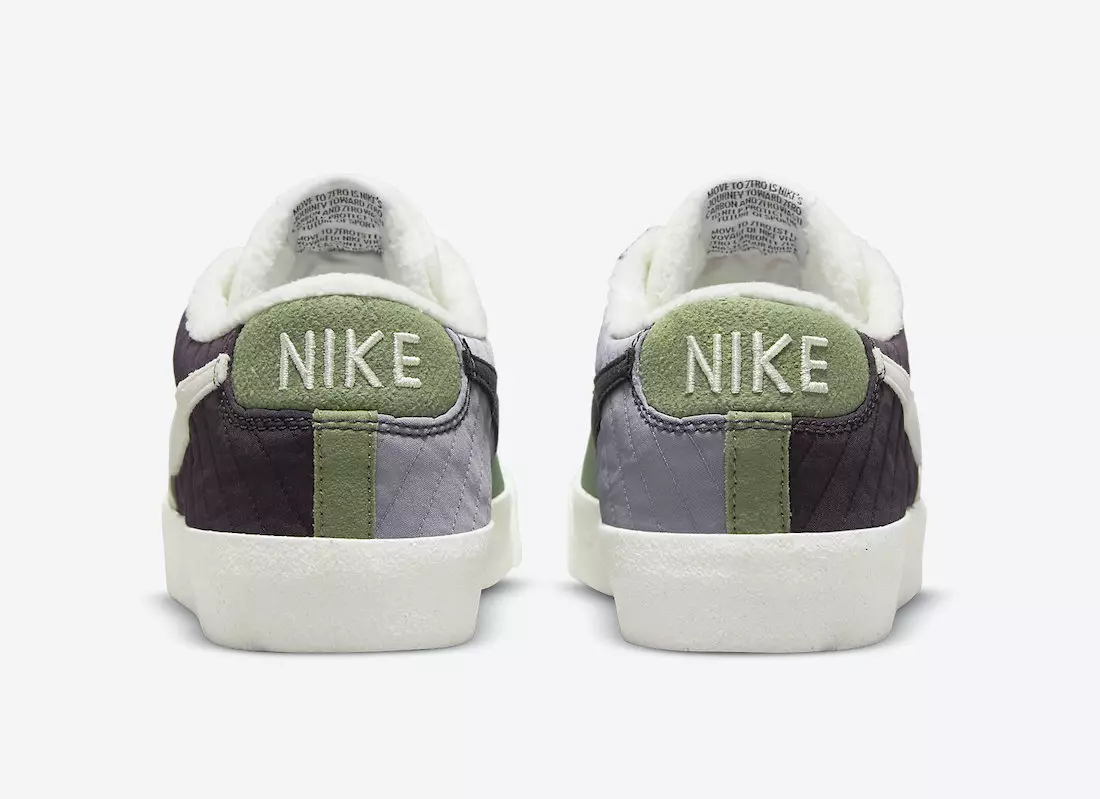 Nike Blazer Low Toasty Cave Purple Medium Olive DD8026-500 Дата на издаване