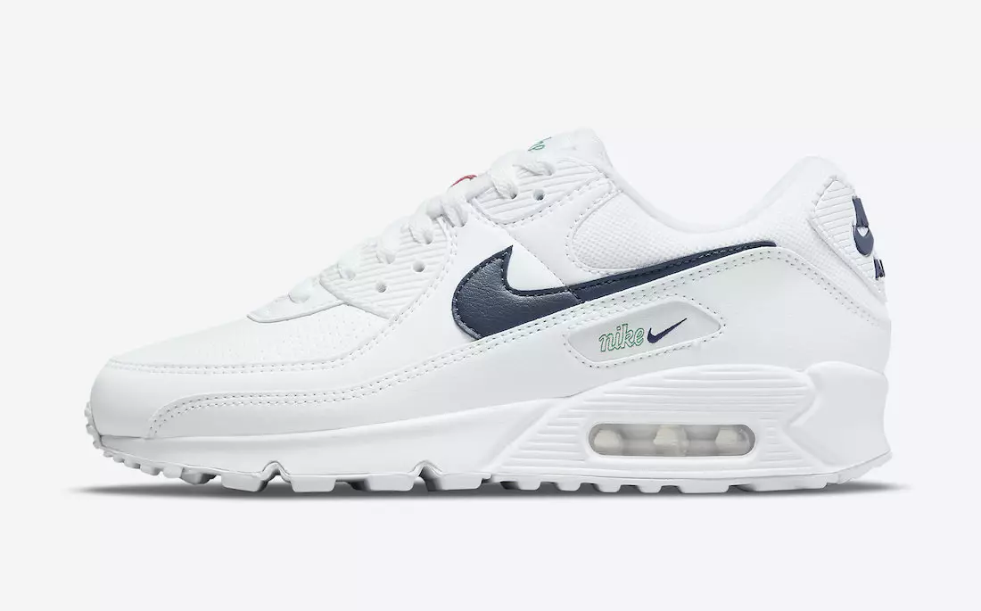 Nike Air Max 90 DH1316-101 Dáta Eisiúna