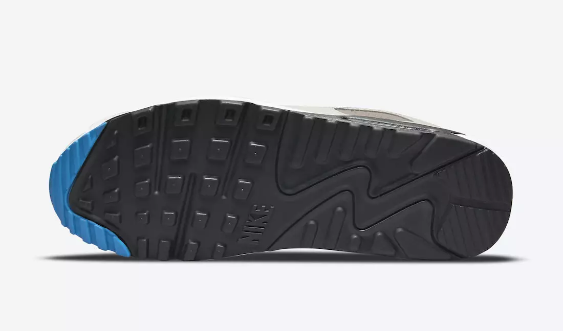 تاریخ عرضه Nike Air Max 90 Black Blue SlateTaupe Haze Malt DC9388-001