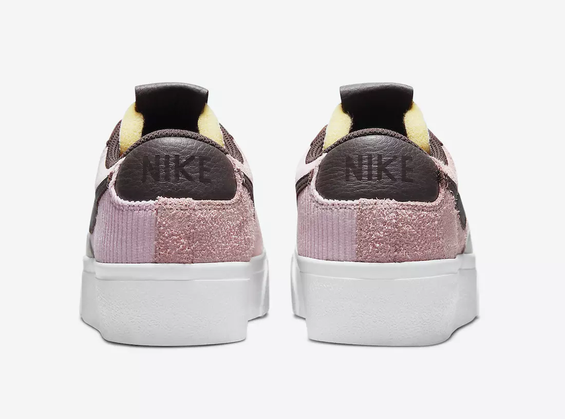 Nike Blazer Low Platform Pushti Glaze DM9471-600 Chiqarilgan Sana