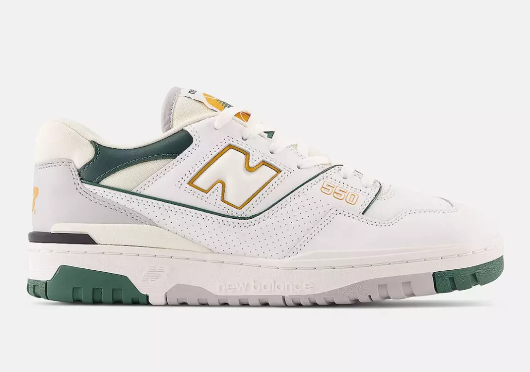 New Balance 550 White Nightwatch Green BB550PWC Ημερομηνία κυκλοφορίας