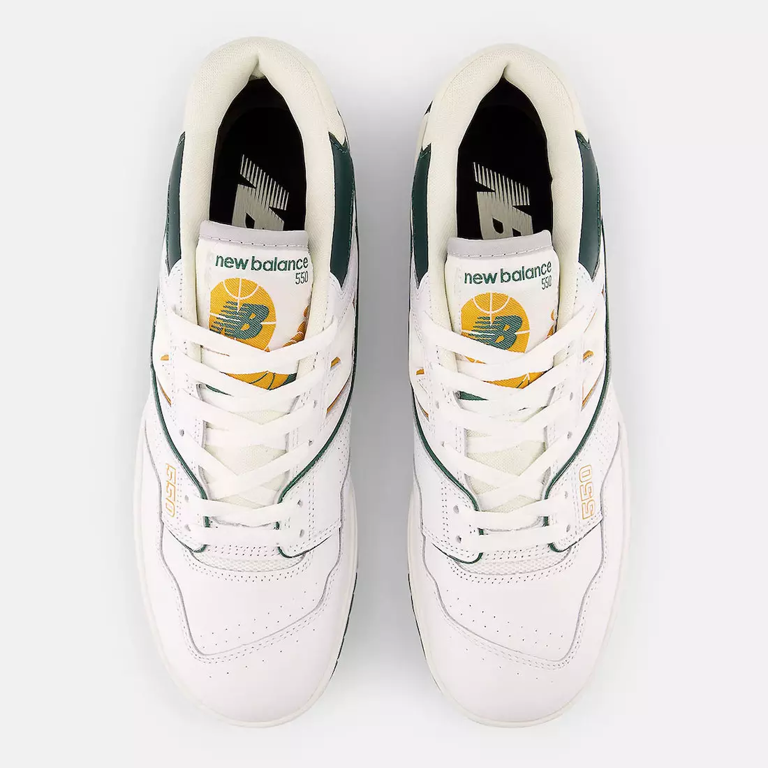 New Balance 550 White Nightwatch Green BB550PWC Udgivelsesdato